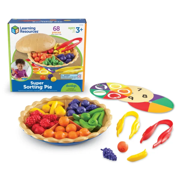 ⁦פשטידת פירות מיון ומוטוריקה - 68 חלקים Learning Resources⁩ – תמונה ⁦8⁩