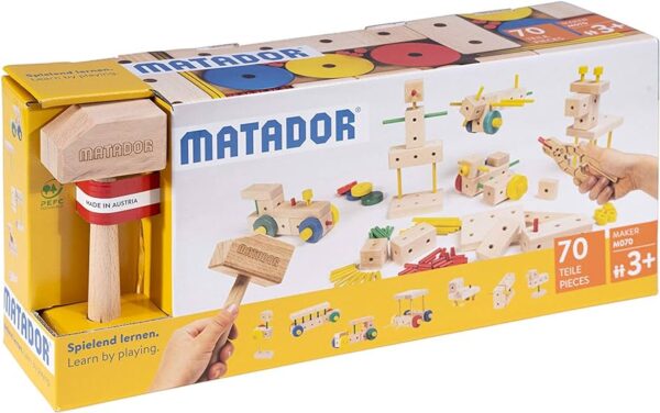 ⁦מטאדור בניית מודלים עץ איכותי אוסטרי - 70 חלקים⁩ – תמונה ⁦15⁩