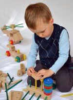 ⁦מטאדור בניית מודלים עץ איכותי אוסטרי - 70 חלקים⁩ – תמונה ⁦14⁩