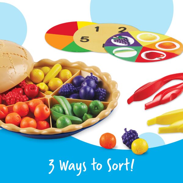 ⁦פשטידת פירות מיון ומוטוריקה - 68 חלקים Learning Resources⁩ – תמונה ⁦5⁩