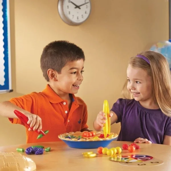 ⁦פשטידת פירות מיון ומוטוריקה - 68 חלקים Learning Resources⁩ – תמונה ⁦6⁩