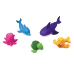 ⁦מי גר באוקיינוס? - פלייפואם פלאפי ערכת עמדה חושית (8 חלקים)⁩ – תמונה ⁦2⁩