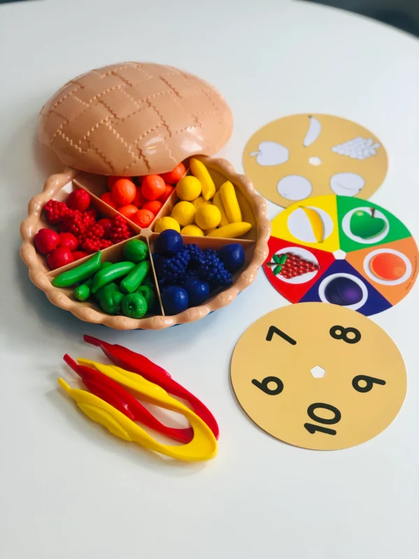 ⁦פשטידת פירות מיון ומוטוריקה - 68 חלקים Learning Resources⁩ – תמונה ⁦10⁩
