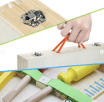 ⁦ארגז כלים מעץ בנייה חינוכית⁩ – תמונה ⁦5⁩