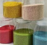 ⁦חול צבעוני ליצירה - ערכת 5 צבעים⁩ – תמונה ⁦8⁩