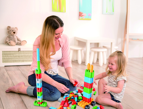 ⁦ערכת בנייה חופשית 128 חלקים - POLY-M⁩ – תמונה ⁦5⁩