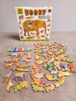 ⁦פאזל ספארי מעץ איכותי - Ludattica⁩ – תמונה ⁦2⁩