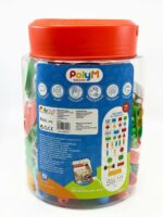 ⁦ערכת בנייה חופשית 128 חלקים - POLY-M⁩ – תמונה ⁦2⁩