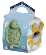 ⁦קוביית פעילות מבד אוקיאנוס - התפתחות צבעונית לתינוקות⁩ – תמונה ⁦6⁩