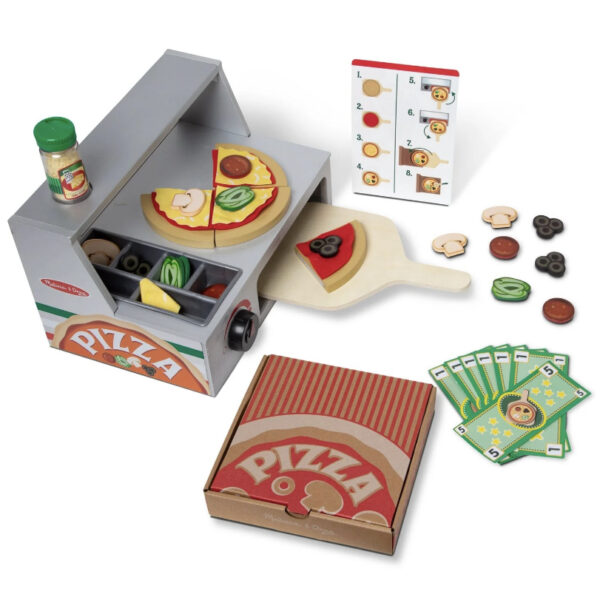 דוכן ותנור הפיצה Melissa & Doug