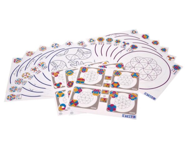 ⁦ערכת משחק 60 מגנטים מספוג iOTOBO - מנדלה⁩ – תמונה ⁦7⁩