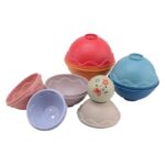 ⁦מגדל כדורים לתינוקות מביו-פלסטיק מבית Happy World⁩ – תמונה ⁦3⁩