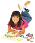 ⁦ערכת ציור שרוכים עם כרטיסי צורות (35 חלקים)⁩ – תמונה ⁦10⁩