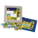 ⁦ערכת 6 פאזלים מגנטיים - הספארי שלי⁩ – תמונה ⁦5⁩