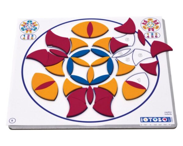 ⁦ערכת משחק 60 מגנטים מספוג iOTOBO - מנדלה⁩ – תמונה ⁦6⁩