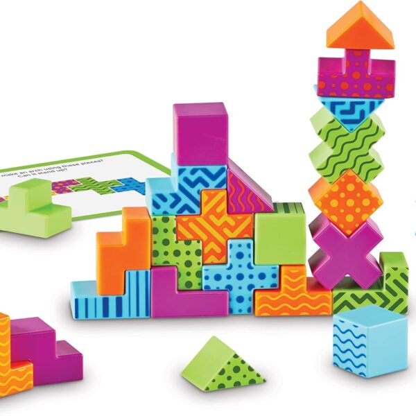 מוחמטריה – משחק חשיבה מרחבית STEM (34 חלקים) Learning resources