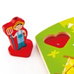 ⁦פאזל צלילים מעץ - חווה Hape⁩ – תמונה ⁦5⁩