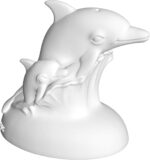 ⁦ערכת יצירה בגבס 3D - "שלישיית חיות הים"⁩ – תמונה ⁦4⁩