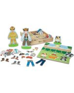 ⁦סט מגנטי מקצועות והלבשות - Melissa & Doug⁩ – תמונה ⁦5⁩