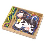 ⁦משחק השחלה וחוטים - Melissa & Doug⁩ – תמונה ⁦2⁩