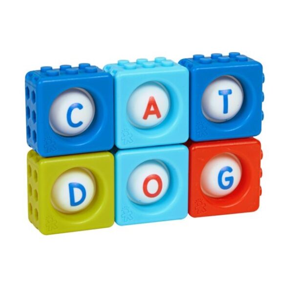 ⁦קוביות פופיט אותיות ABC (42 חלקים)⁩ – תמונה ⁦2⁩