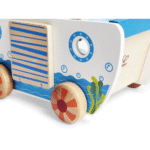 ⁦ספינת נח 3x1 - מעודד הליכה,התאמת חיות,ודימיון Hape⁩ – תמונה ⁦7⁩