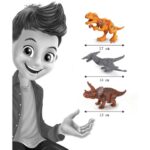 ⁦ערכה לבנייה והרכבת דינוזאורים Buki⁩ – תמונה ⁦8⁩