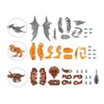 ⁦ערכה לבנייה והרכבת דינוזאורים Buki⁩ – תמונה ⁦2⁩