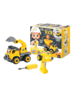 משאית בניה RC להרכבה עם שלט Buki