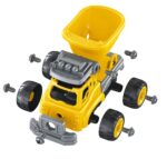 ⁦משאית בניה RC להרכבה עם שלט Buki⁩ – תמונה ⁦2⁩