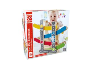 ⁦מסלול מרוצים מהיר מעץ - Hape⁩ – תמונה ⁦2⁩