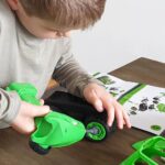 ⁦משאית אשפה בשלט רחוק – ערכת הרכבה ונהיגה Buki⁩ – תמונה ⁦7⁩