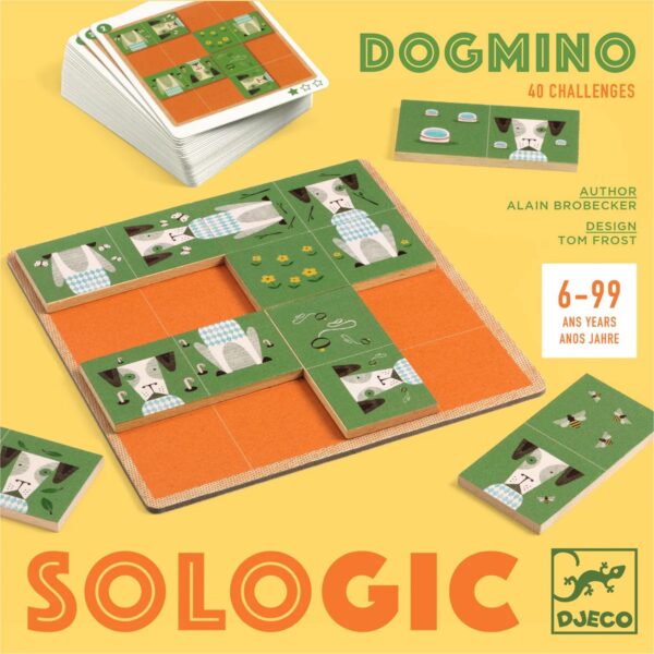 ⁦סולוג׳יק - דוגמינו Djeco⁩ – תמונה ⁦3⁩