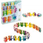 ⁦דומינו צבעים - חיות מעץ Djeco⁩ – תמונה ⁦7⁩