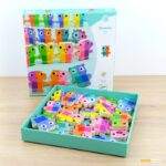 ⁦דומינו צבעים - חיות מעץ Djeco⁩ – תמונה ⁦4⁩