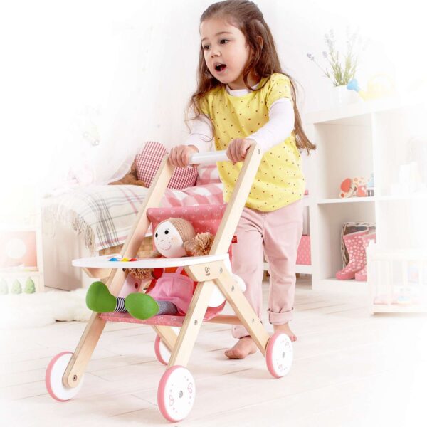 ⁦עגלה לבובה - Hape⁩ – תמונה ⁦2⁩