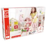 ⁦כסא אוכל מעץ לבובה - Hape⁩ – תמונה ⁦6⁩