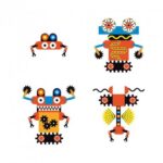 ⁦קינופטיק (הולוגרמה בתנועה) - רובוטים 60 חלקים Djeco⁩ – תמונה ⁦3⁩