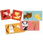 ⁦פאזל לקטנים - חיות ומאכלים Djeco⁩ – תמונה ⁦2⁩