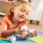 ⁦ספירה והתאמת עגלים 20 חלקים Learning resources⁩ – תמונה ⁦4⁩