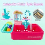 ⁦כיור עם ברז מתיז מים ו16 אביזרים⁩ – תמונה ⁦3⁩