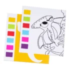 ⁦חוברת צביעה צבעי מים – דינוזאורים⁩ – תמונה ⁦2⁩