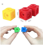 קוביות מתמטיקה צבעוניות