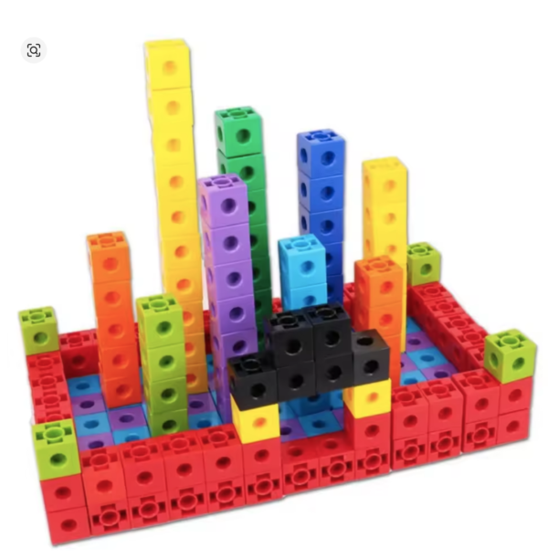 ⁦קוביות מתמטיקה צבעוניות⁩ – תמונה ⁦2⁩