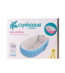 ⁦אמבטיה מתנפחת לתינוקות בצבע וורוד⁩ – תמונה ⁦2⁩