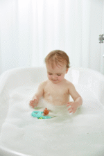 ⁦סירת דובי חוזרת – צעצוע משיכה לאמבטיה⁩ – תמונה ⁦5⁩