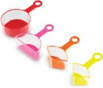 ⁦כפות מדידה בצבעי הקשת - 4 כפות⁩ – תמונה ⁦4⁩