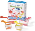 כפות מדידה בצבעי הקשת - 4 כפות