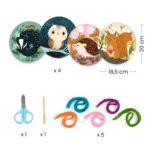 ⁦לומדים לרקום - Djeco⁩ – תמונה ⁦2⁩