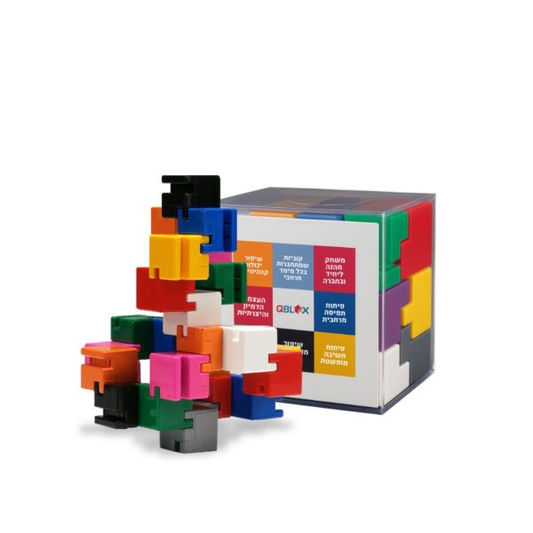 פאזל קוביות תלת ממד צבעוני - QBlox